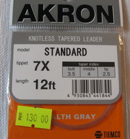 akron standart 12 ft 7X Tiemco
